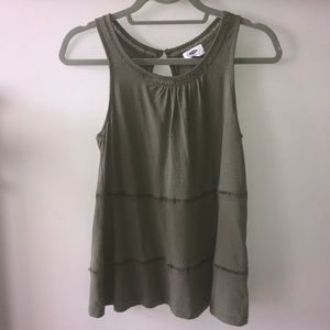 Old Navy Olive Sleeveless Top